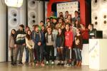 Imaxes dos alumnos do IES Leiras Pulpeiro na visita á Fundacion TIC